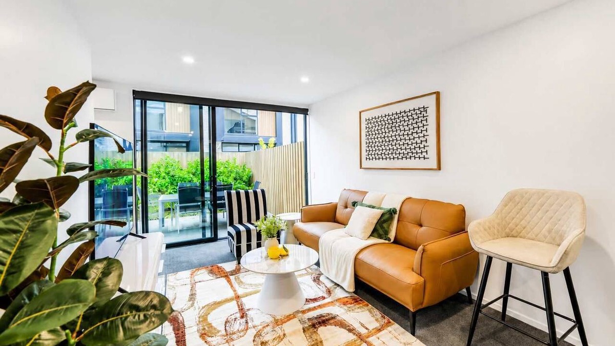 Addington Apartment | Addington 2BR with Patio & Parking | Near Hagley