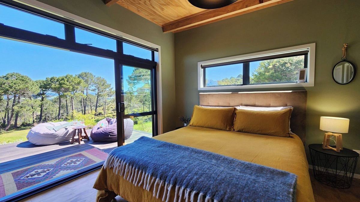 Hahei House | Hahei Hideout Retreat - private and surrounded by bush. Pond and small orchard