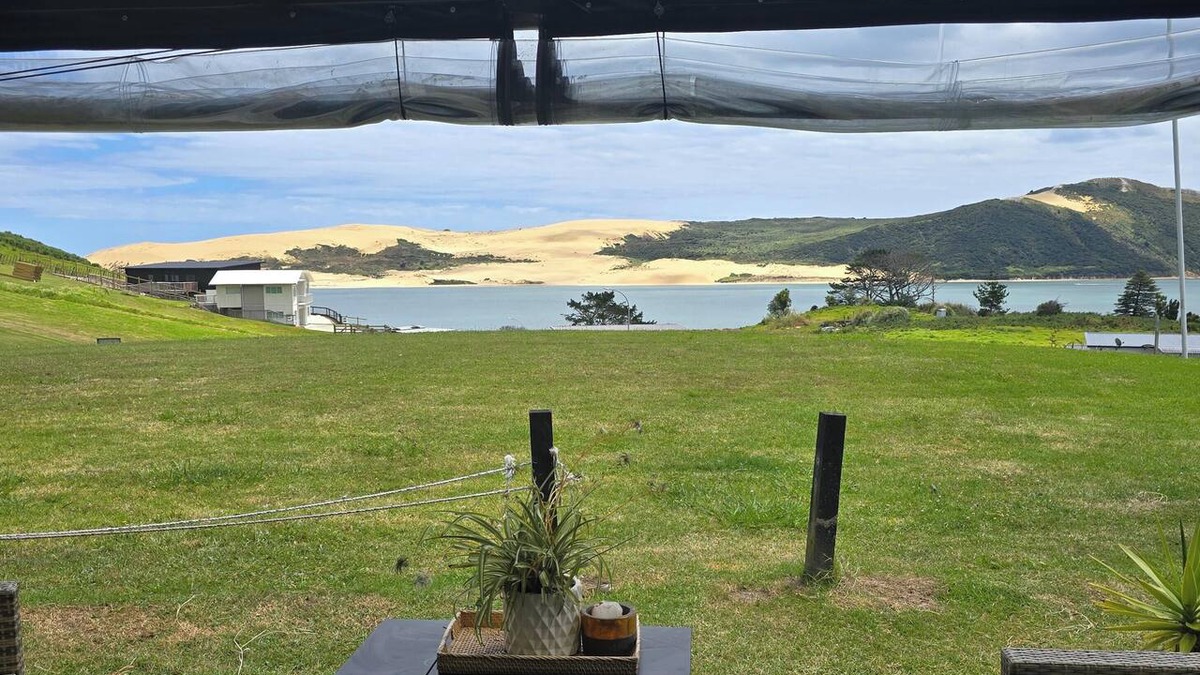 Opononi House | Hokianga Harbour look out to the sand dunes
