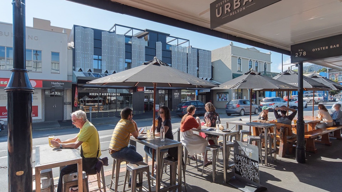 Nelson City Centre Apartment | Inner City Apartment 1 with Car Park + Rooftop Balcony