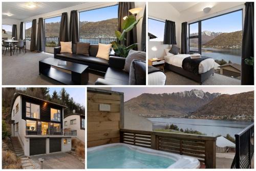 Frankton House | Peak Paradise Lodge - Hot Tub - Lake Views