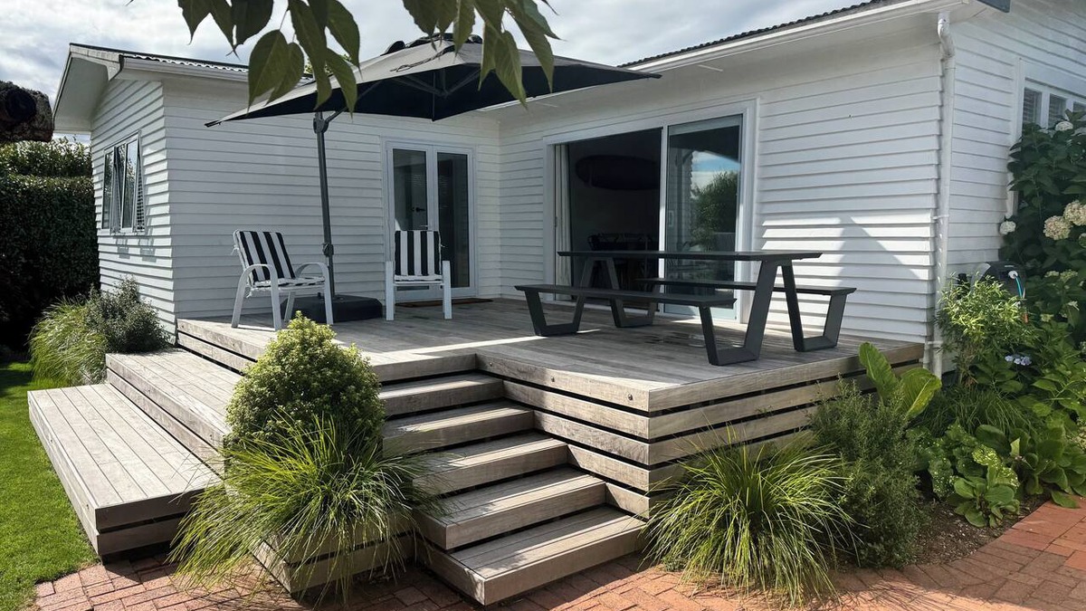 Taupo House | Relax at Mere Road Retreat, a quiet escape perfectly positioned near the lake!