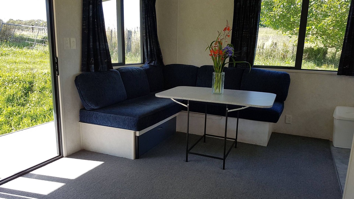 Parawera House | The Organic Farm Hut is located in a working farm. experience the country life!