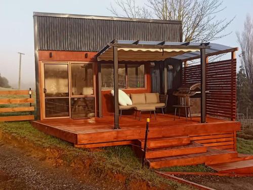 Hikumutu House | Tiny home in the hills Ruapehu