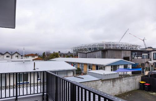 Christchurch City Centre Apartment | CBD 3BR 3BA Garage Walk Stadium