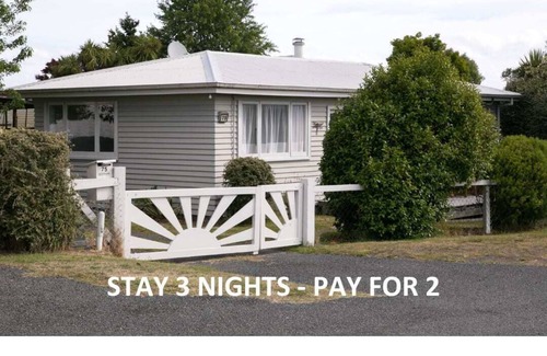 Taupo House | Central - Walk to Town and Lake! *No Service Fee*
