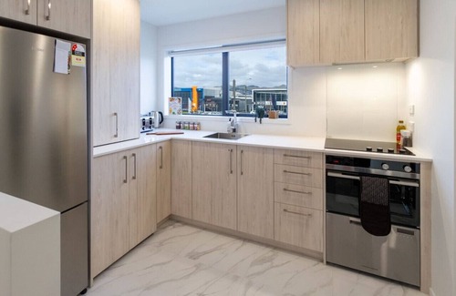 Christchurch City Centre House | Garden City Townhouse | Balcony + Te Pae Walk