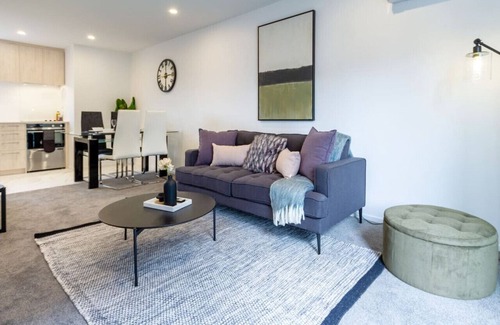 Christchurch City Centre House | Garden City Townhouse | Balcony + Te Pae Walk