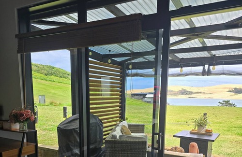 Opononi House | Hokianga Harbour look out to the sand dunes