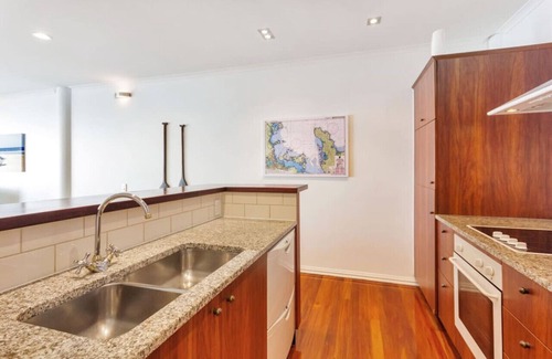 Auckland Central Business District Apartment | Large Waterfront Deck & Harbour Views on the Wharf