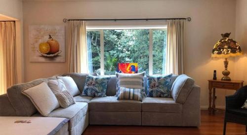 Glenbervie House | Serene Whangarei lifestyle luxurious modern home with trees and Garden Views