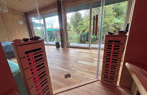 Hokitika Apartment | Shala Wellness Retreat nested at Lake Kaniere offers Peace, Nature, Yoga & Sauna