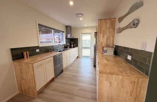 Palmerston North House | SQ Property; Autumn Hideaway. Customisable layout for small or large groups