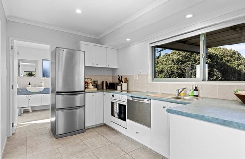 Waihi Beach House | Stunning Beachfront Holiday Home with Dual Sun Decks Near Waihi Beach Village | Waihi Beach, Bay of Plenty