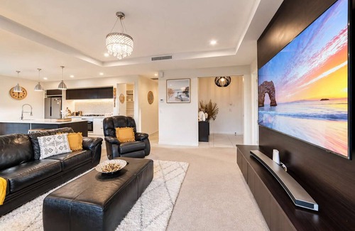 Wigram House | Sunlit Wigram Home | 4BR + Patio | Sleeps 8