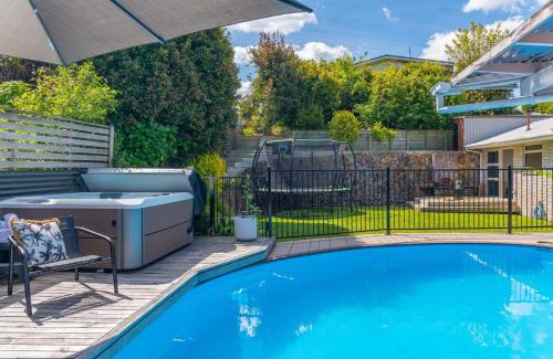 Hilltop House | Tuis and Pools - Lake Taupo Holiday Home