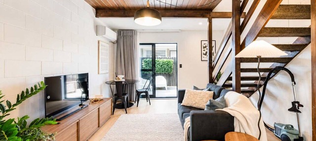 1BR with Courtyard + Parking | Near CBD