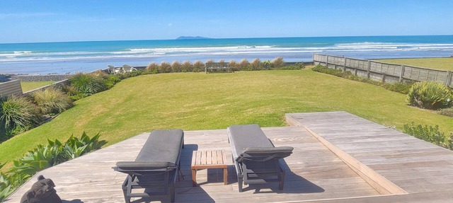 Absolute beach front comfort and luxury.
