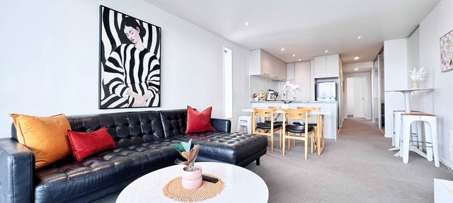 Free Parking SeaView Stylish 3BR Near Aotea Square