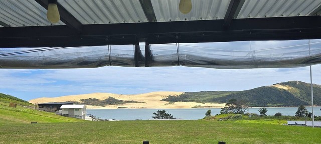 Hokianga Harbour look out to the sand dunes