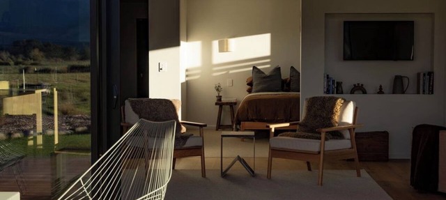 Infrared sauna, outdoor bath, close to town and mountain bike trails