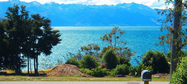 Lakefront Views over Lake Hawea Wanaka South Island New Zealand