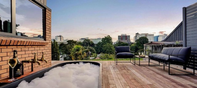 Luxe Retreat, Outdoor Tub with City Views -By KOSH