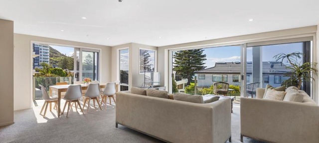 Sun filled & Spacious with Ocean Views & beach