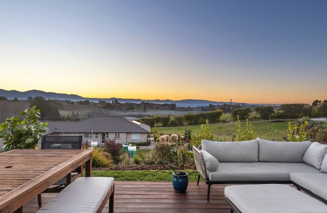 A stunning modern home in a rural setting just a short drive to Mapua village
