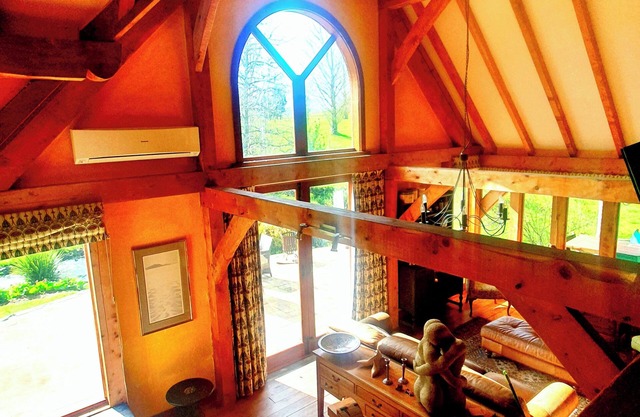 This home exudes charm . It's cozy and quaint similar to the beloved hobbit hole