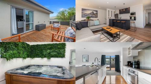 Twin Apartments - Walk to Forest with Spa Pools