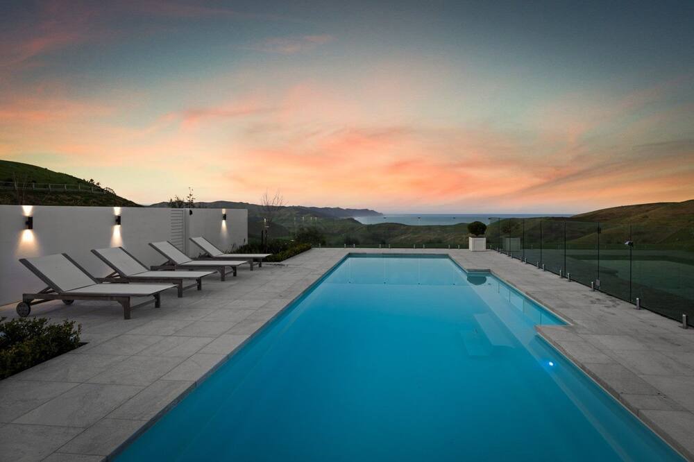 Ocean Beach House | Luxurious Beach Views-bright and Airy Design w/ Pool and hot Tub!