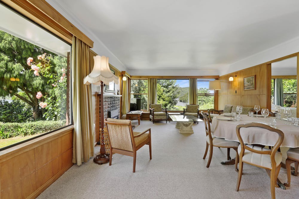 Lake Okareka House | Okareka Lakefront - Four Bedroom Original Lake House with Fantastic Lake Views