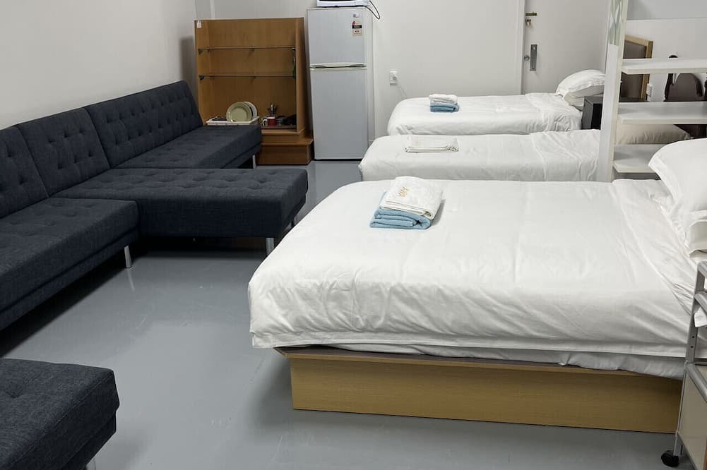 Auckland Apartment | 2 Double and 2 Single in 1 Room