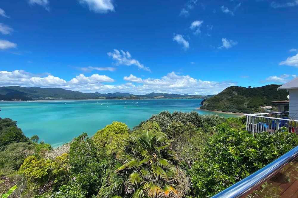 Coromandel House | Banana Palms - 500m to Beach/Stunning Sea Views/Spacious Deck/BBQ/WiFi/4 Bedroom