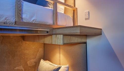 Private Bunk With Roll In Shower
