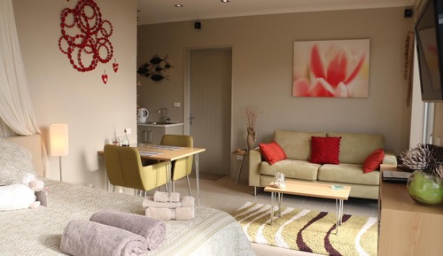 Standard Studio, 1 King Bed, Non Smoking, Air conditioning (Aroha Suite)