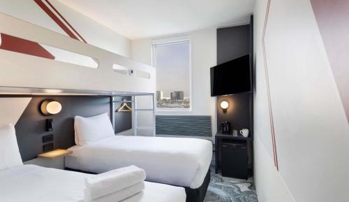 Standard Room with Two Single Beds and One Bunk Bed