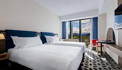 Standard King Room with Two King Beds and Mountain View