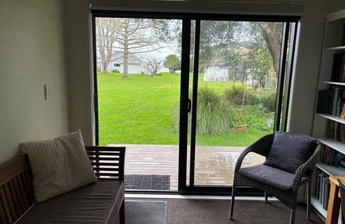Russell Apartment | Clendon Cove Olive Studio with boat ramp and good for Cape Brett walkers