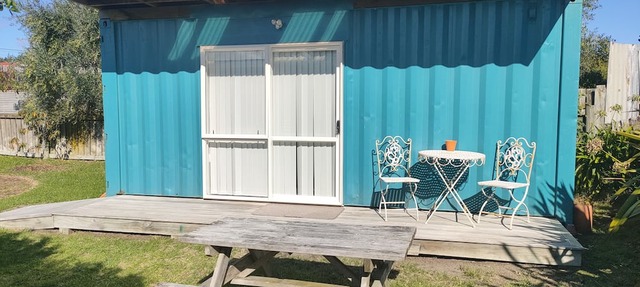 Unique Shipping Container Stay at the Beach