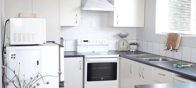 Sunny and private 2 bed Wakari home elevated with views over harbour