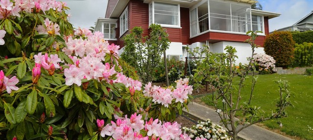 Enjoy big views from this lovely home overlooking Oamaru.