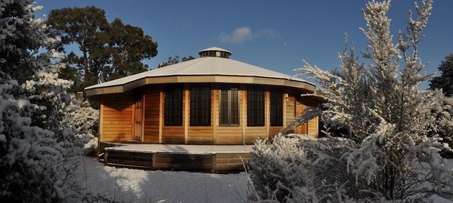 Mangawhero - Modern Yurt Style Chalet, Ohakune