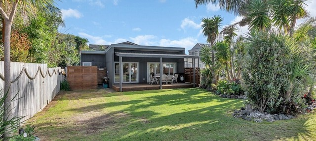 Laid-Back Kiwi Bach Steps from the Beach