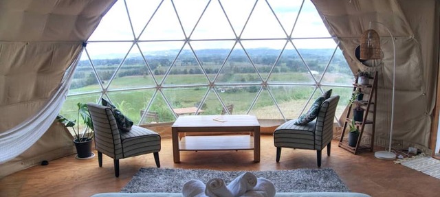 Waipu Luxury Glamping Dome, Perfect for an Outdoor Holiday