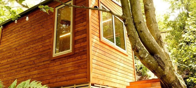 Quiet Private Cabin with Forest Spa Escape Near Bushland | Queenstown, New Zealand