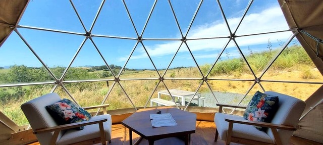 Rustic Glamping Dome in a Rural Setting near Waipu, North Island
