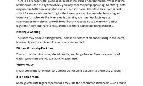 Very basic room