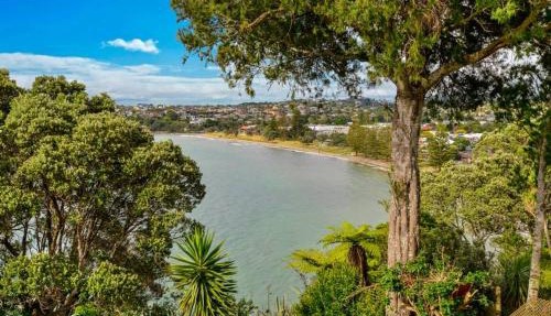 Browns Bay Beach Apartment with Sea Views